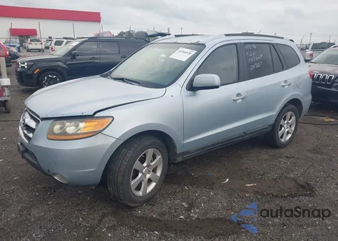 2008 Hyundai Santa Fe Limited/Se из США, поврежденный, VIN 5NMSH13E88H146513